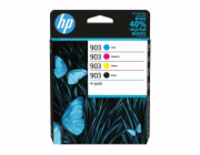 HP 903 CMYK Original Ink Cartridge 4-Pack (315 / 315 / 315 / 300 pages) blister