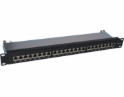 A-LAN Patch panel 19 1U STP cat.6A 24 portů LSA (PK040)