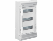 Hager Polo Modular Switchgear 3x12 namontovaný IP65 vektor VE312pn