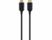 Belkin kabel HDMI HighSpeed 3D s Ethernetem,4K, zlacený - 2m