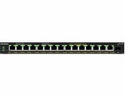 NETGEAR GS316EPP-100PES Netgear 16PT GE PLUS SWITCH, PoE+, SFP