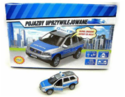 Hipo Auto Police Volvo 14cm se zvukem (HKG062)