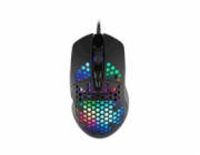 C-TECH herní myš Scarab, 7200 DPI, RGB podsvícení, USB