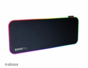 AKASA podložka pod myš SOHO RXL, RGB gaming mouse pad, 78x30cm, 4mm thick