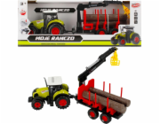 Mega Creative Moje ranczo Traktor s přívěsem 34 cm se světlem a zvuky