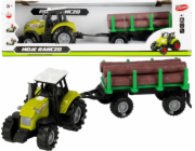 Mega Creative My Ranch Traktor s přívěsem 25 cm se světlem a zvuky