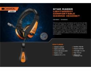 Canyon Herní headset STAR RAIDER GH-1A