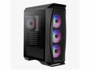 AEROCOOL skříň Aero One Frost ML G, Mid tower, 2x USB 3.0, 2x audio, 4x 120mm RGB Fan, bez zdroje