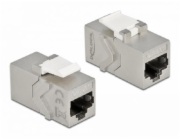 Delock Keystone Modul RJ45 jack na RJ45 jack Cat.6A 90° pravoúhlý