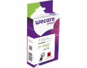 WECARE ARMOR páska kompatibilní s DYMO S0720720,Black/Red,9MM*7M