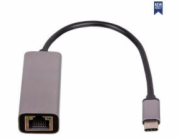 AKYGA Adapter with cable AK-AD-65 Network Card USB Type C m RJ45 f 10/100/1000 ver. 3.0 15cm