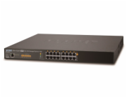 Planet UPOE-800G Ultra PoE+ injektor, 8 portů, Gigabit, 802.3bt <400W (90W/port), scheduler+watchdog