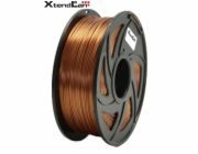 XtendLAN PLA filament 1,75mm cihlově hnědý 1kg