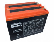 GOOWEI ENERGY 12V 55Ah 6-EVF-55 Pb trakční záložní akumulátor VRLA GEL