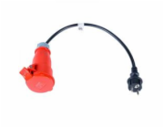 Akyga Adaptér CEE 7/7 230V/16A na CEE 5-pin 50cm