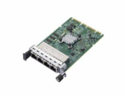 Broadcom Síťový adaptér N41T NetXtreme, 4x 1GbE BASE-T RJ-45 (1GbE/100Mb/1Mb), OCP 3.0