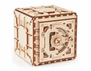 Ugears 3D dřevěné mechanické puzzle Trezor