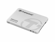 Transcend SSD225S 250GB, TS250GSSD225S TRANSCEND SSD225S 250GB SSD disk 2.5 SATA III 6Gb/s, 3D TLC, Aluminium casing, 500MB/s R, 330MB/s W, stříbrný