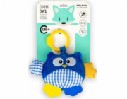 Milly Mally Plyšový přívěsek Owl blue