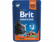 BRIT  CAT PREM.LOSOS NA STERILIZOVANÝ SÁČEK 100G 111833 460