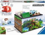 Puzzle 216 3D prvky minecraft rakev