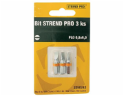 Bit Strend Pro S2 plochý 0,6x4,0 mm 3 ks