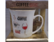 Hrnek s lžičkou COFFEE WINE  300 ml