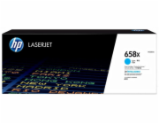 HP 658X Cyan LaserJet Toner Cartridge (28,000 pages)