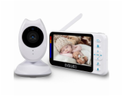 EVOLVEO Baby monitor N4, dětská chůvička, audio i video přenos, noční režim, hlídání teploty,display 4,3"