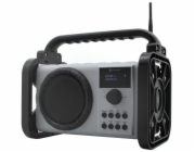 Soundmaster DAB80SG DAB+/ FM rádio/ pracovní/ Stříbrné