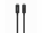 Belkin INZ002bt2MBK Thunderbolt 4 C-C kabel 2m, černý