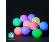 NEDIS Wi-Fi chytré dekorativní LED/ RGB/ 10 LED s/ Android & iOS/ Nedis® SmartLife/ 9 m