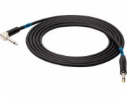 SSQ JMPJMK1 SS-1439 Kabel Jack Mono - Jack Mono (Úhel 90 stupňů) 1 m  Černá