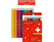 Caran d`Arche Pastelky CARAN D'ACHE Swisscolor, kartonová krabice, 18 ks.