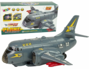 Import LeanToys Transport Aircraft Bomber Svělý zvuk