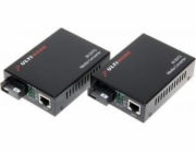 ULTIMODE optický konvertor MEDIA SINGLE-MODE CONVERTER SET TXRX M-207G ULTIMODE