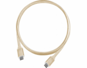 SilverStone USB-C – USB-C kabel USB 0,5 m zlatý (52039)