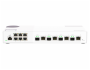 QNAP řízený switch QSW-M2106-4C (6x 2,5GbE RJ45 a 4x kombinované 10GbE SFP+ / 10GbE RJ-45)