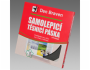 Těsnění páska samolepící 9x3 mm bílé 20 m