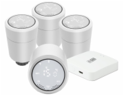 IMMAX NEO SMART Termostatická hlavice 4+1 Starter Kit, Zigbee, TUYA