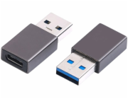 C-Tech CB-AD-USB3-CF-AM C-TECH Adaptér USB 3.2 Type-C na USB A (CF/AM)