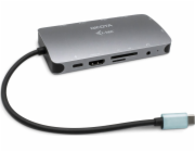 Přenosná dokovací stanice USB-C 10-in-1 HDMI PD 100W