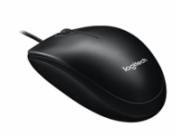 Logitech Mouse M100, black