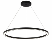 IMMAX NEO FINO SMART závěsné svítidlo 1 kruh, 80cm, 60W, černé, Zigbee 3.0, TUYA