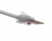 Konektor Solarix SXRJ45-6-UTP-EASY Univerzální, RJ45, CAT6 UTP, 8p8c na drát i licnu