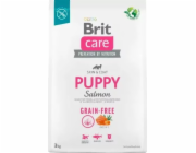 Dry food for puppies and young dogs of all breeds (4 weeks - 12 months).Brit Care Dog Grain-Free Puppy Salmon 3kg