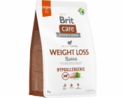 BRIT Care Hypoallergenic Adult Weight Loss Rabbit - dry dog food - 3 kg