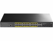 Přepněte GS2028PS4-300W 24GE POE+ 300W 4SFP