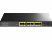 GS1028PS2 24XGE POE+ 300W 2XSFP Spínač