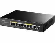 Switch GS1010PE 8xGE PoE+ 120W 2xGb Uplink